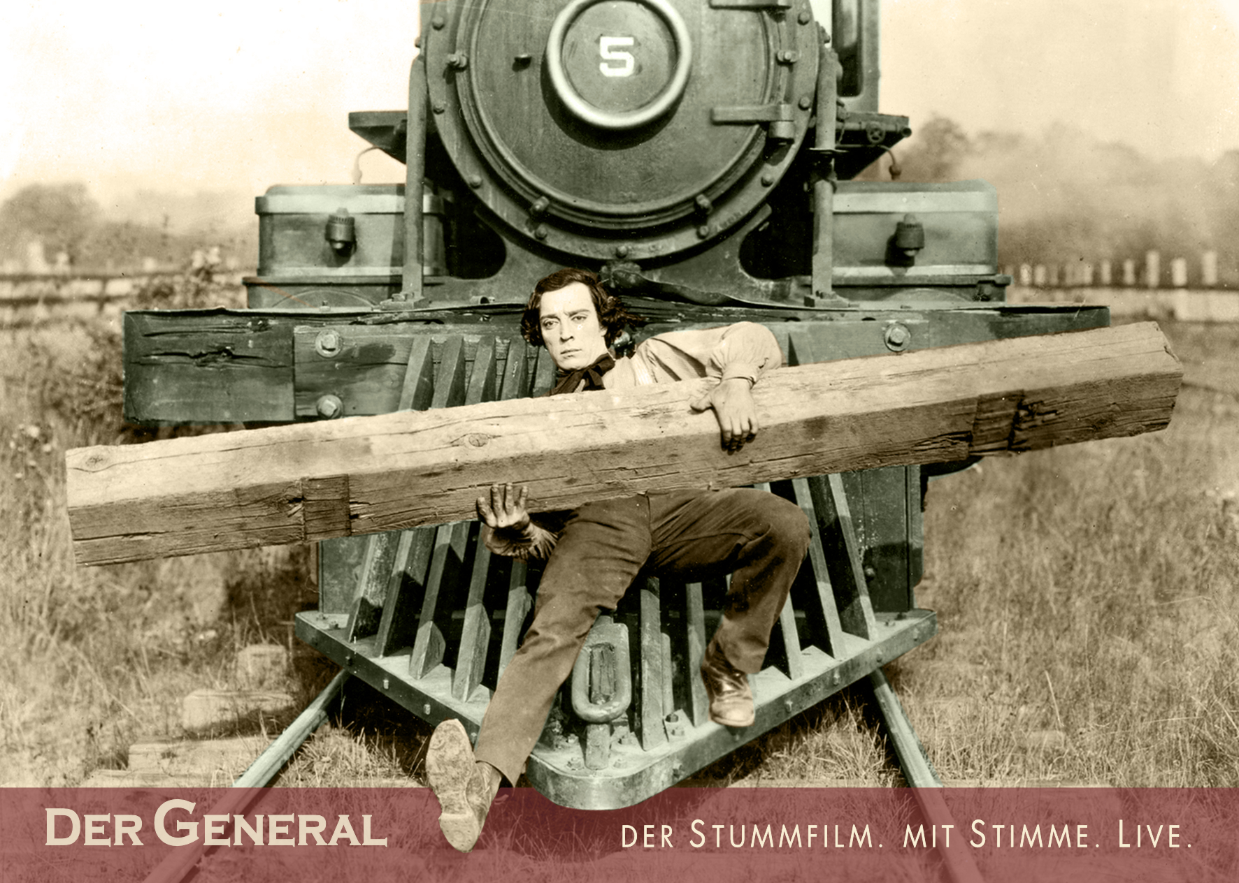 Filmplakat zu Leinwand-Lyrik: Buster Poetry: Der General live