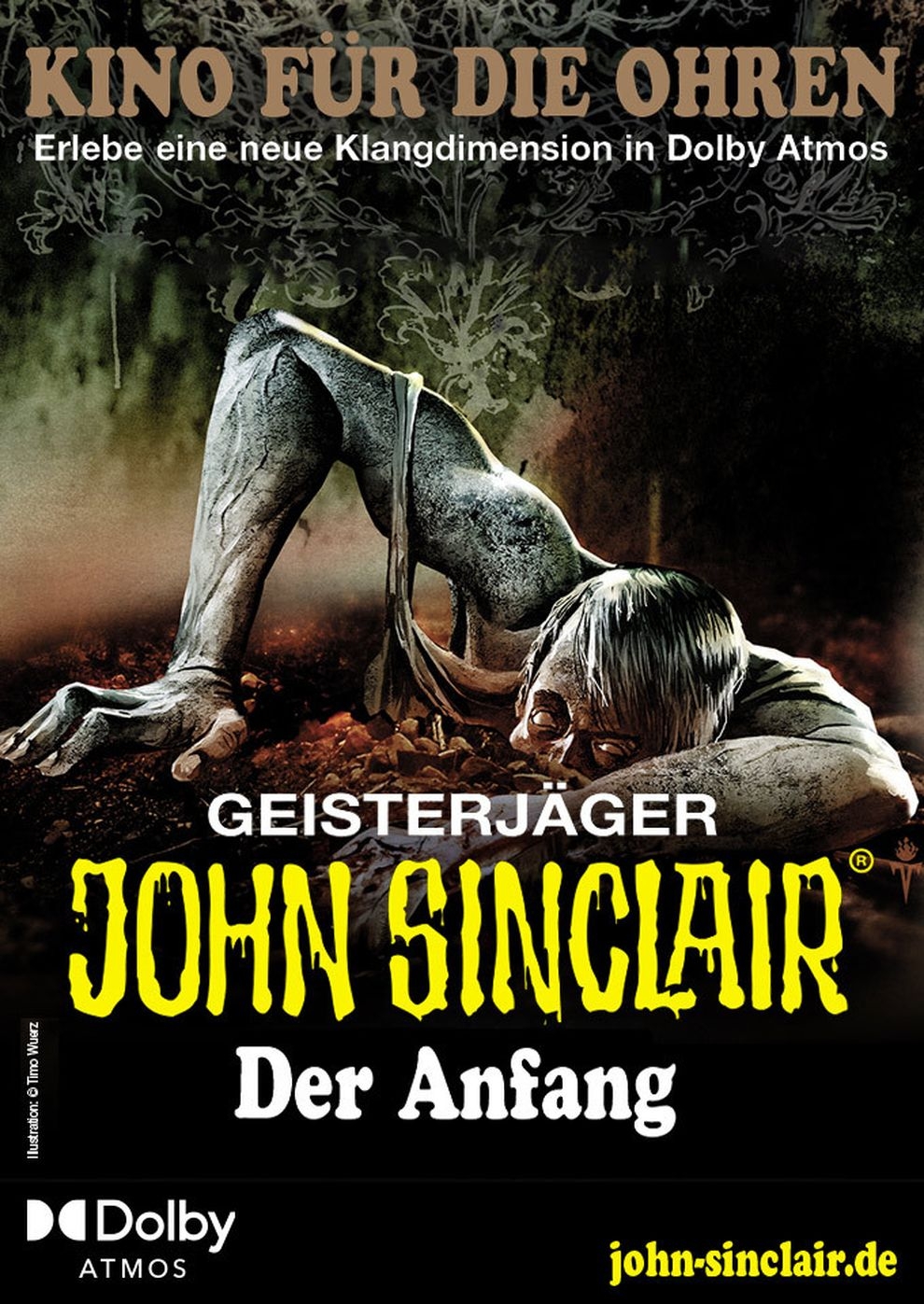 Filmplakat zu John Sinclair "Der Anfang"