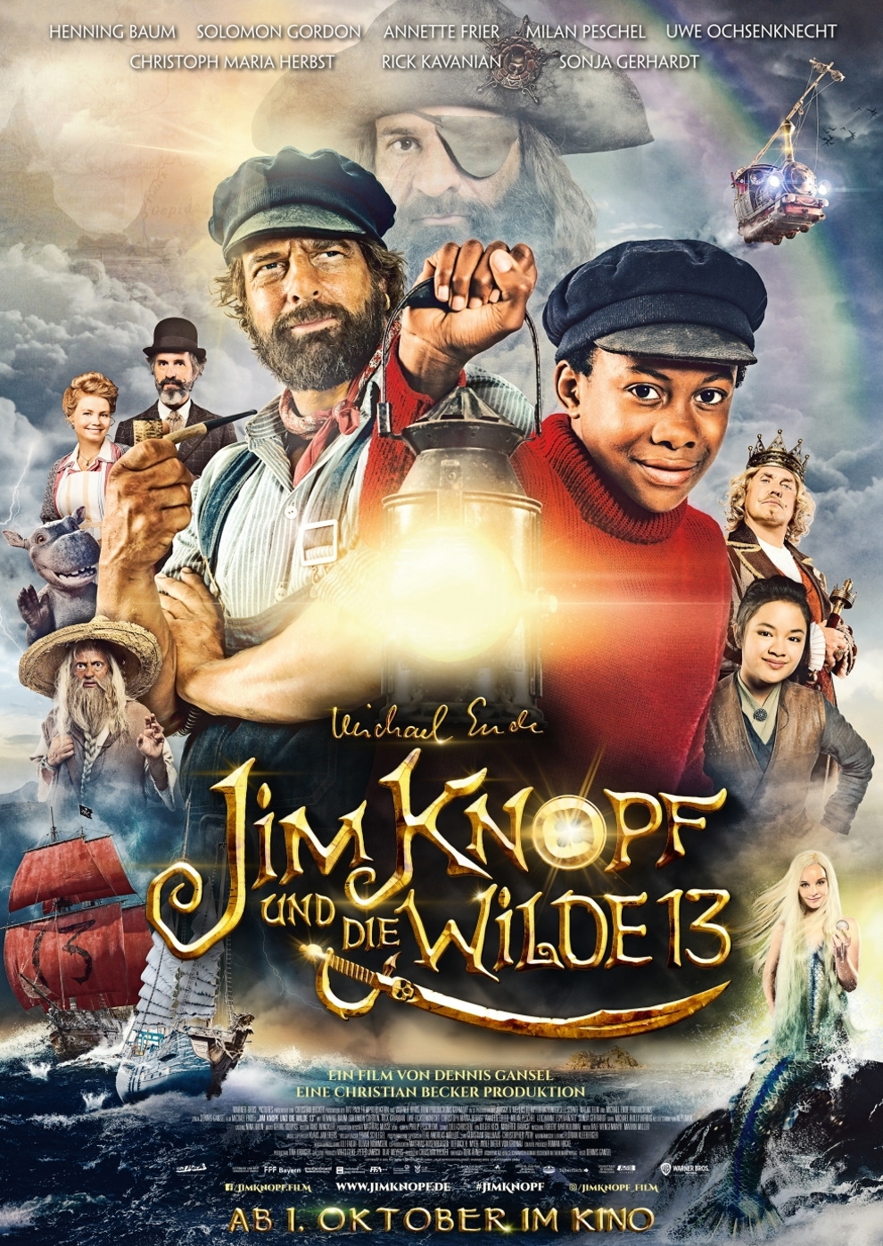 Filmplakat zu Jim Knopf und die wilde 13