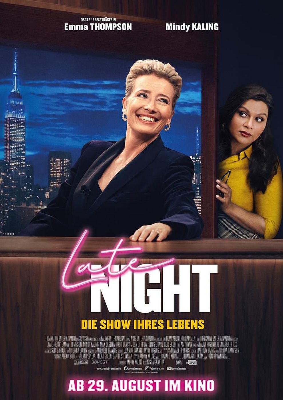 Filmplakat zu Late Night - Die Show ihres Lebens
