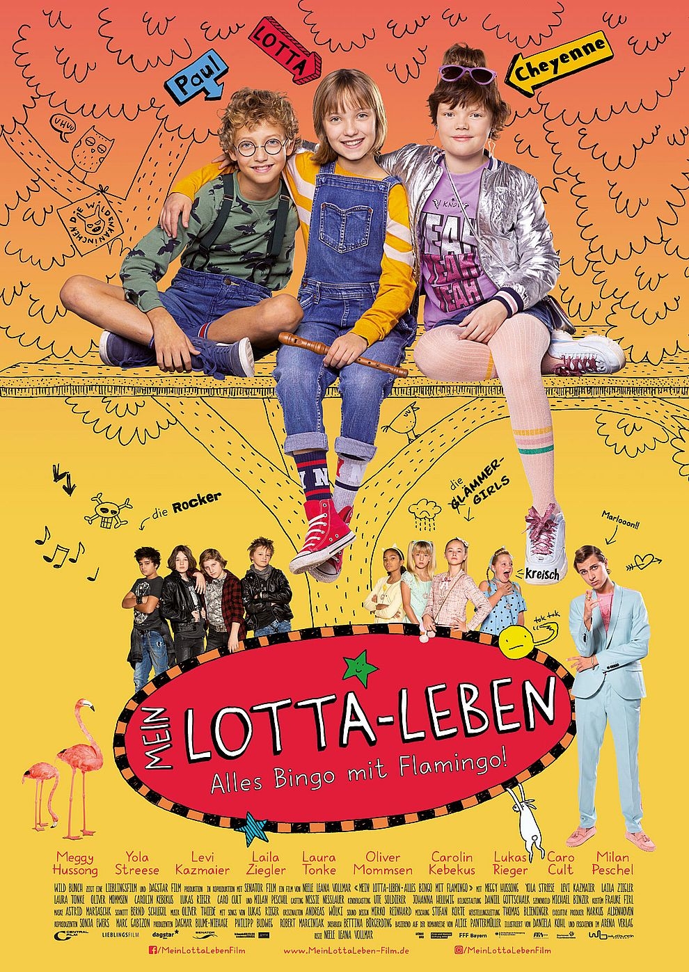 Filmplakat zu Mein Lotta-Leben - Alles Bingo mit Flamingo!