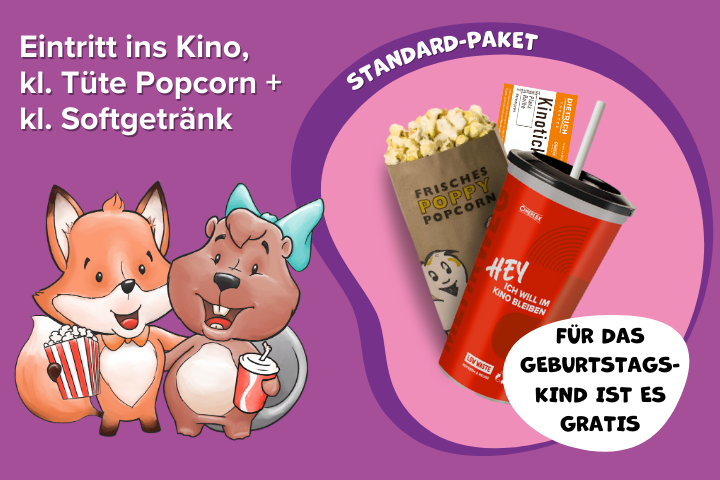 Kindergeburtstag Standard Paket