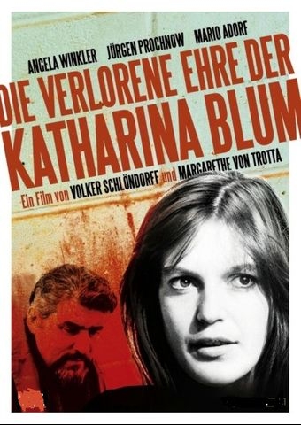 Filmplakat zu Die verlorene Ehre der Katharina Blum