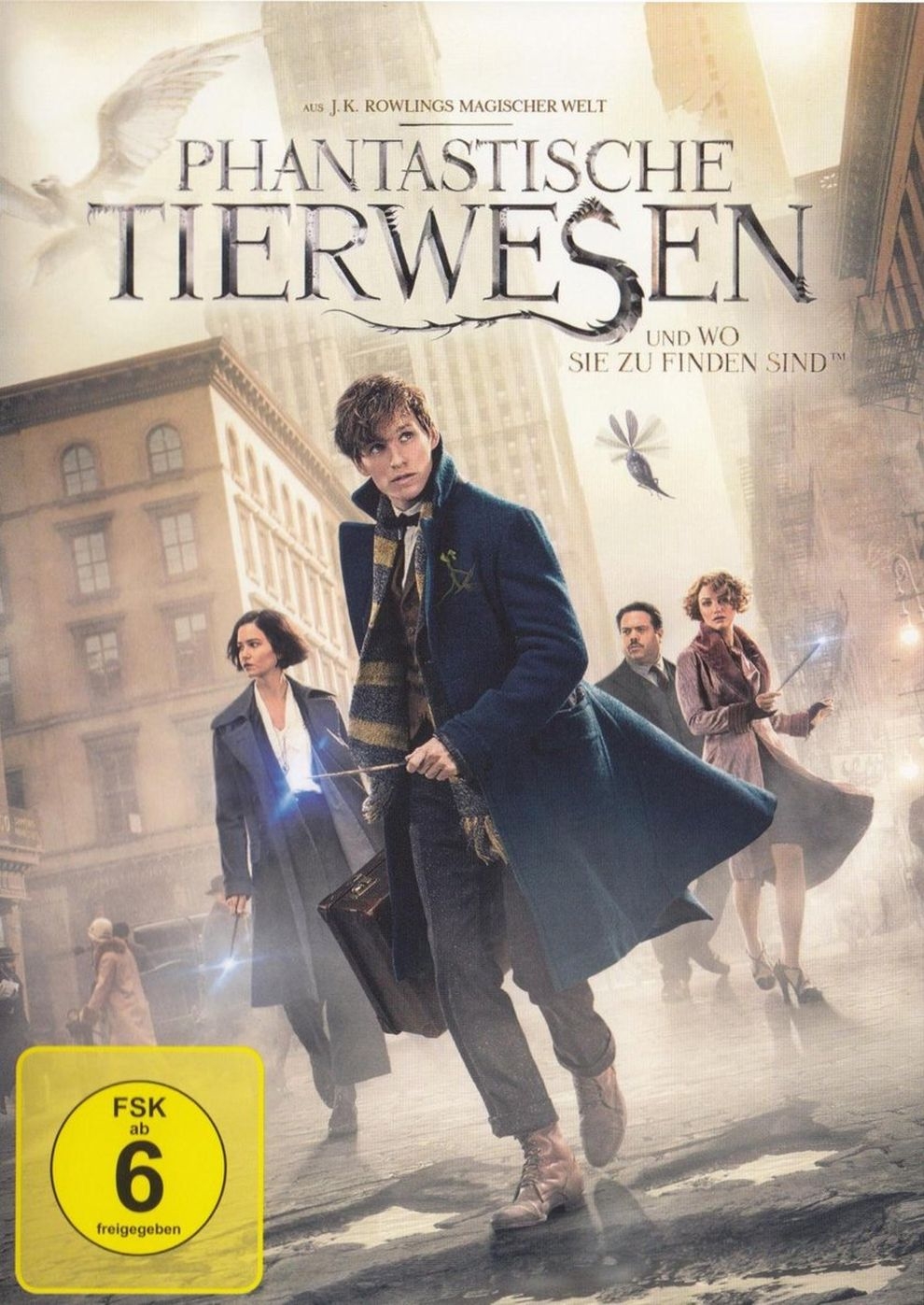 Filmplakat zu Phantastische Tierwesen und wo sie zu finden sind