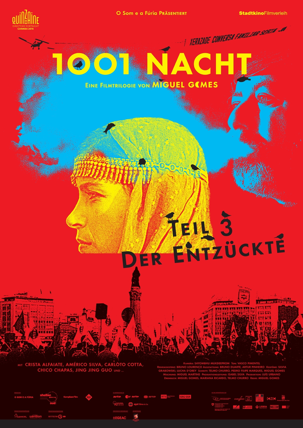 Filmplakat zu 1001 Nacht - Teil 3: Der Entzückte