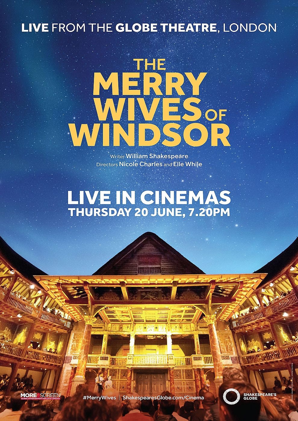 Filmplakat zu The Merry Wives of Windsor (Live)