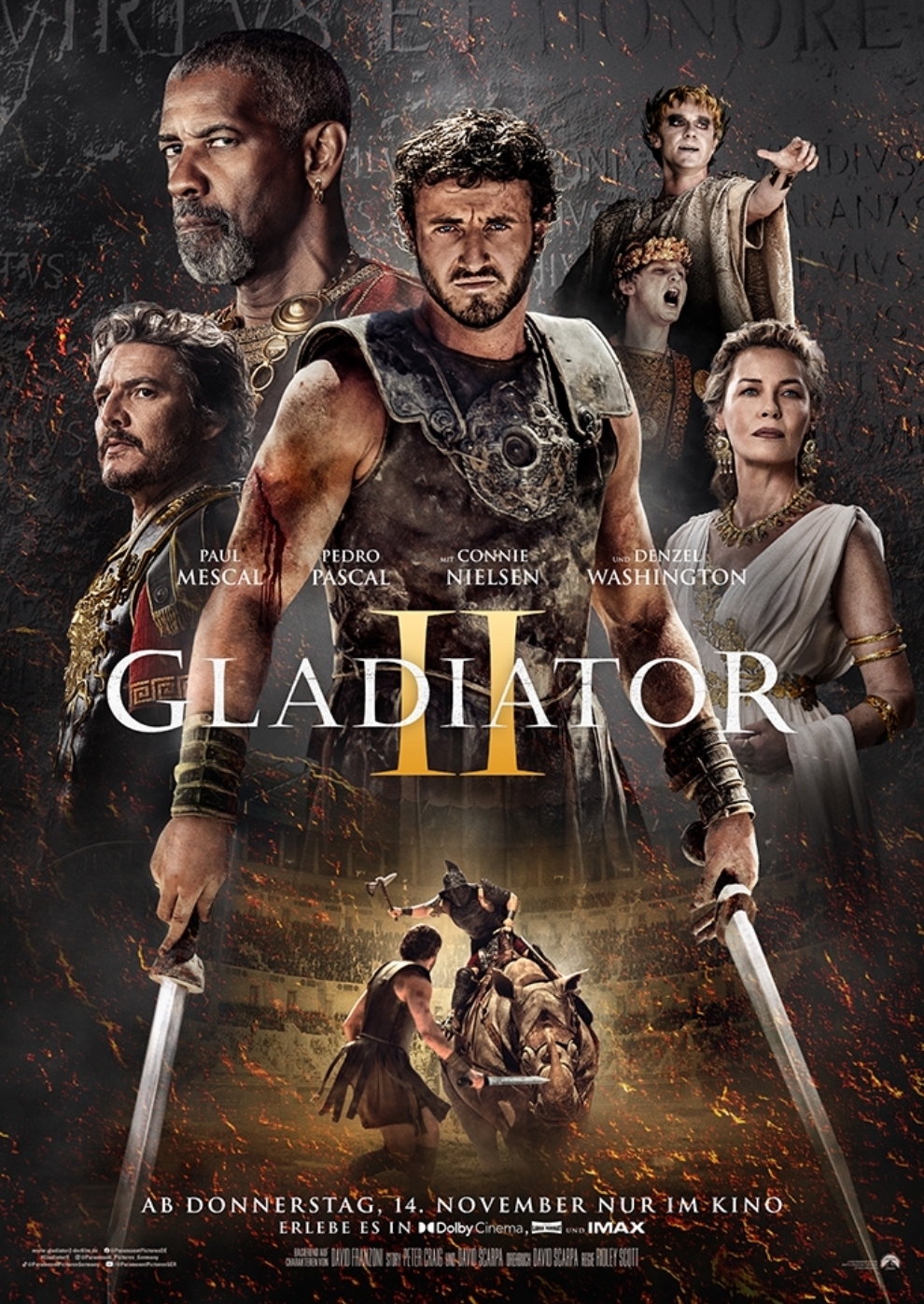 Filmplakat zu Gladiator II