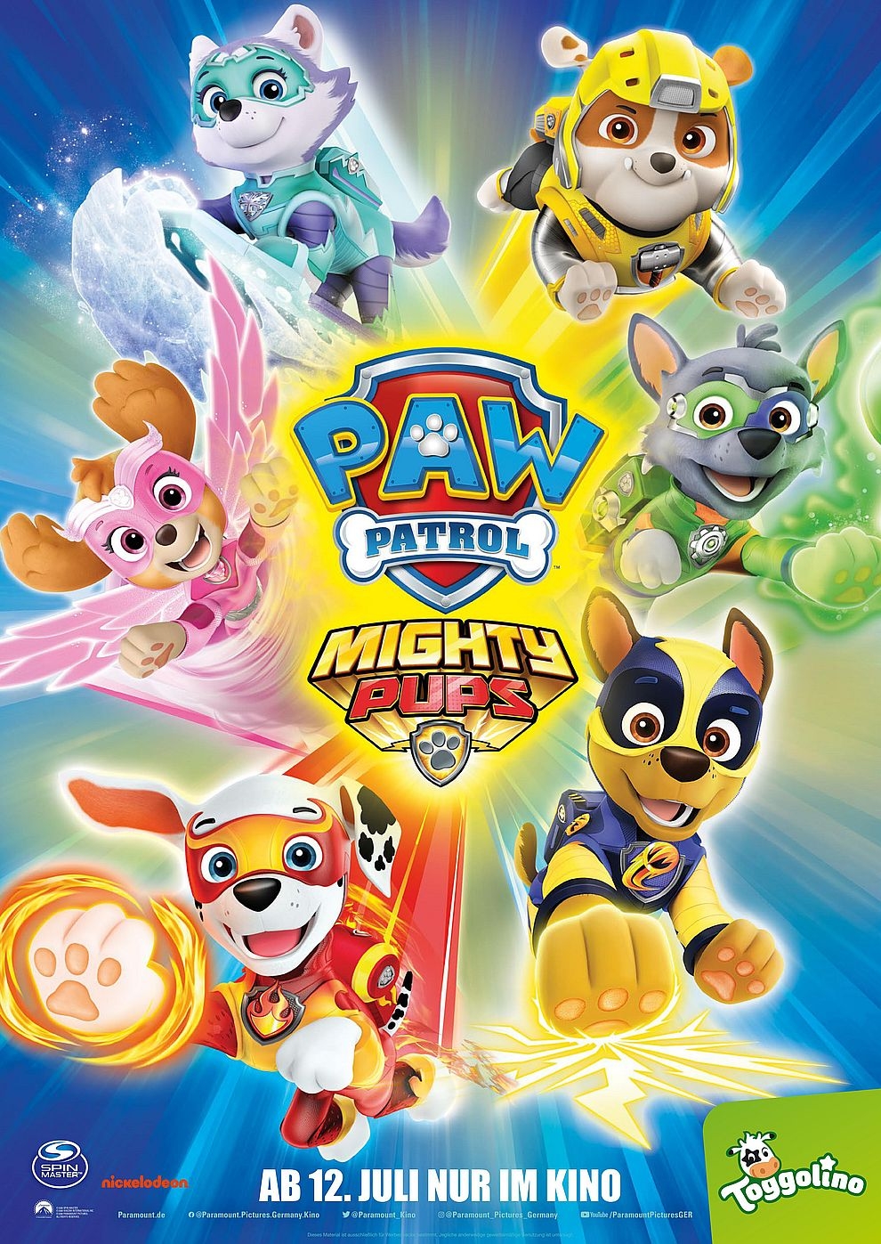 Filmplakat zu Paw Patrol: Mighty Pups