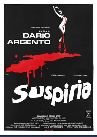 Filmplakat zu Suspiria (1977)