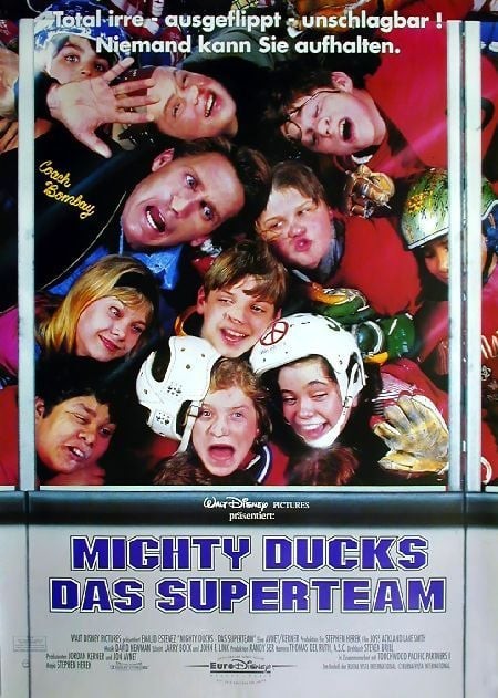 Filmplakat zu Mighty Ducks - Das Superteam