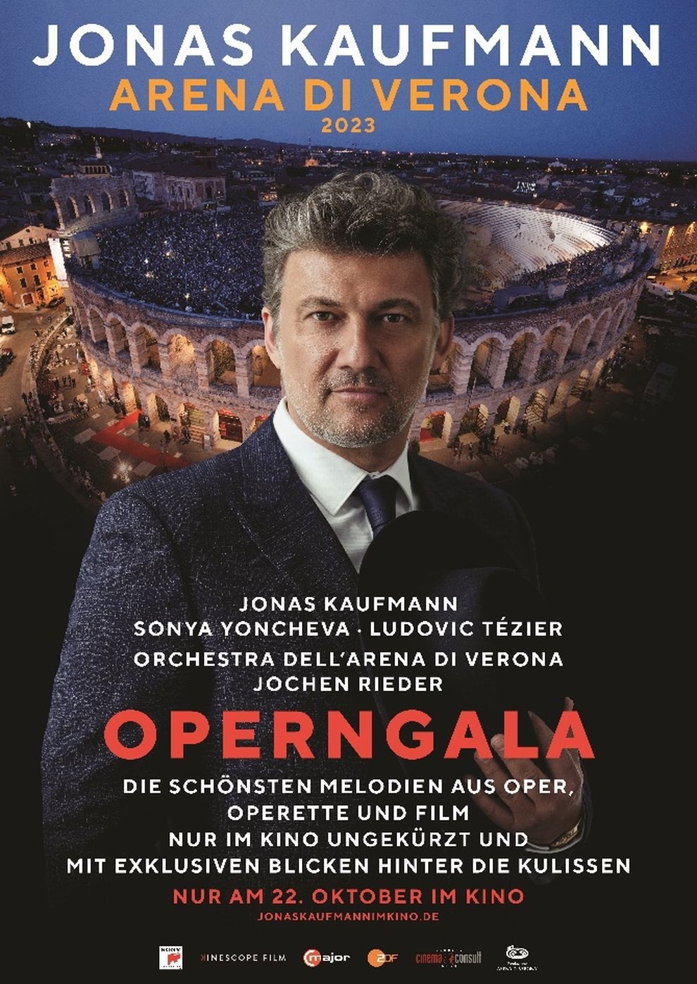 Filmplakat zu Jonas Kaufmann: Arena di Verona 2023