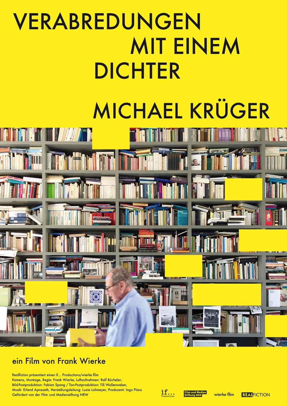 Filmplakat zu Verabredungen mit einem Dichter - Michael Krüger