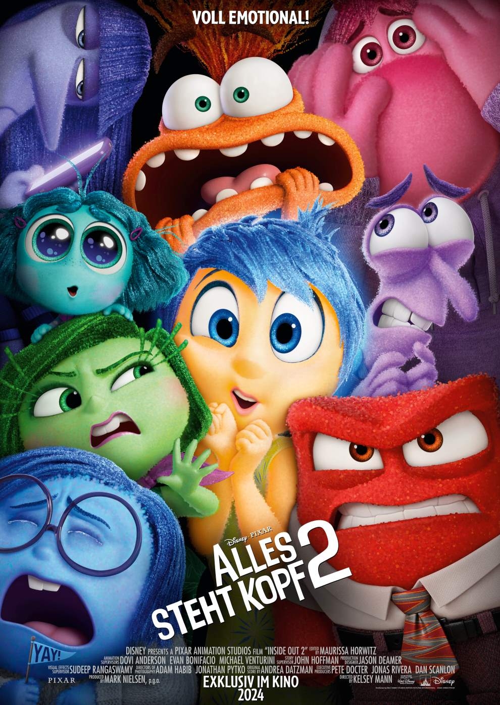 Filmplakat zu Alles steht Kopf 2