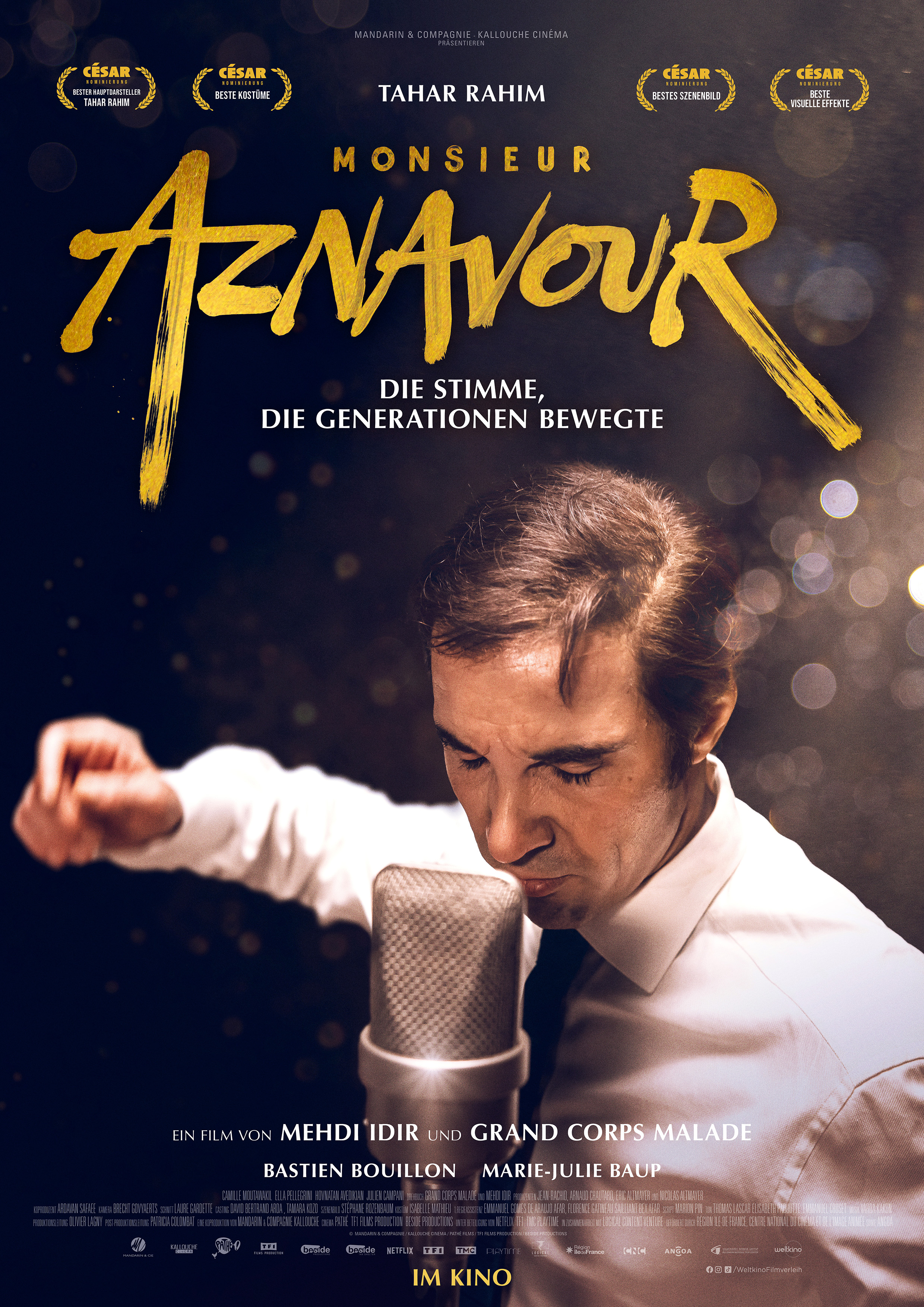 Filmplakat zu Monsieur Aznavour