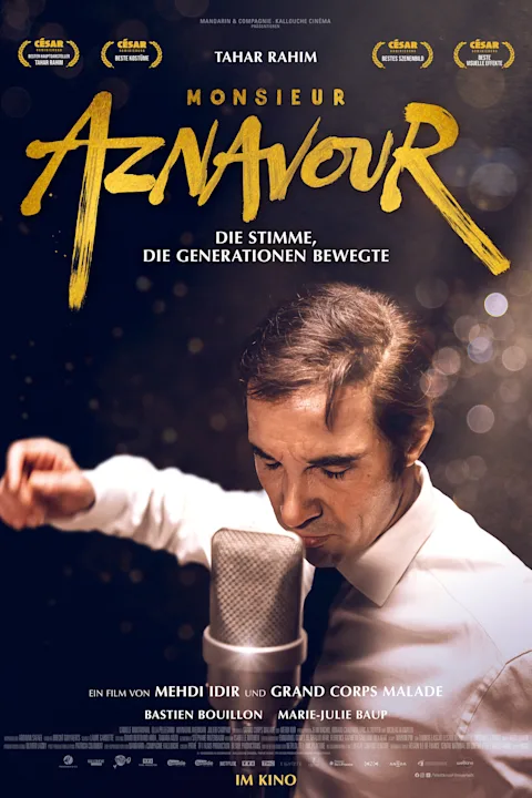 Filmplakat zu Monsieur Aznavour