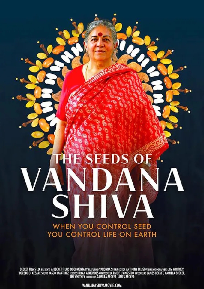 Filmplakat zu Vandana Shiva - Ein Leben für die Erde
