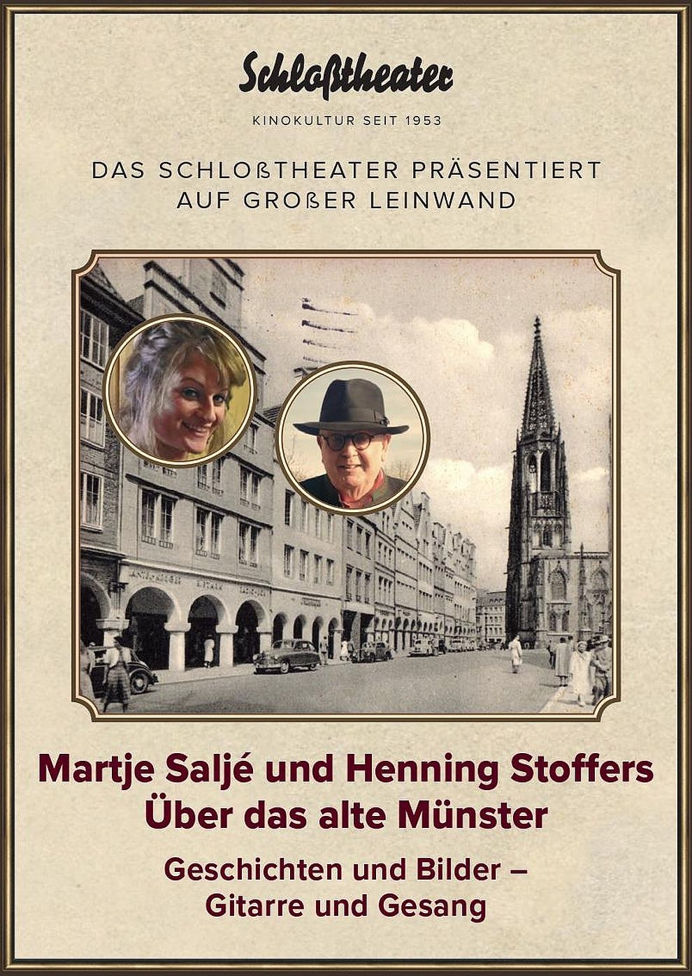 Filmplakat zu Über das alte Münster - Martje Saljé und Henning Stoffers: Geschichten und Bilder - Gitarre und Gesang