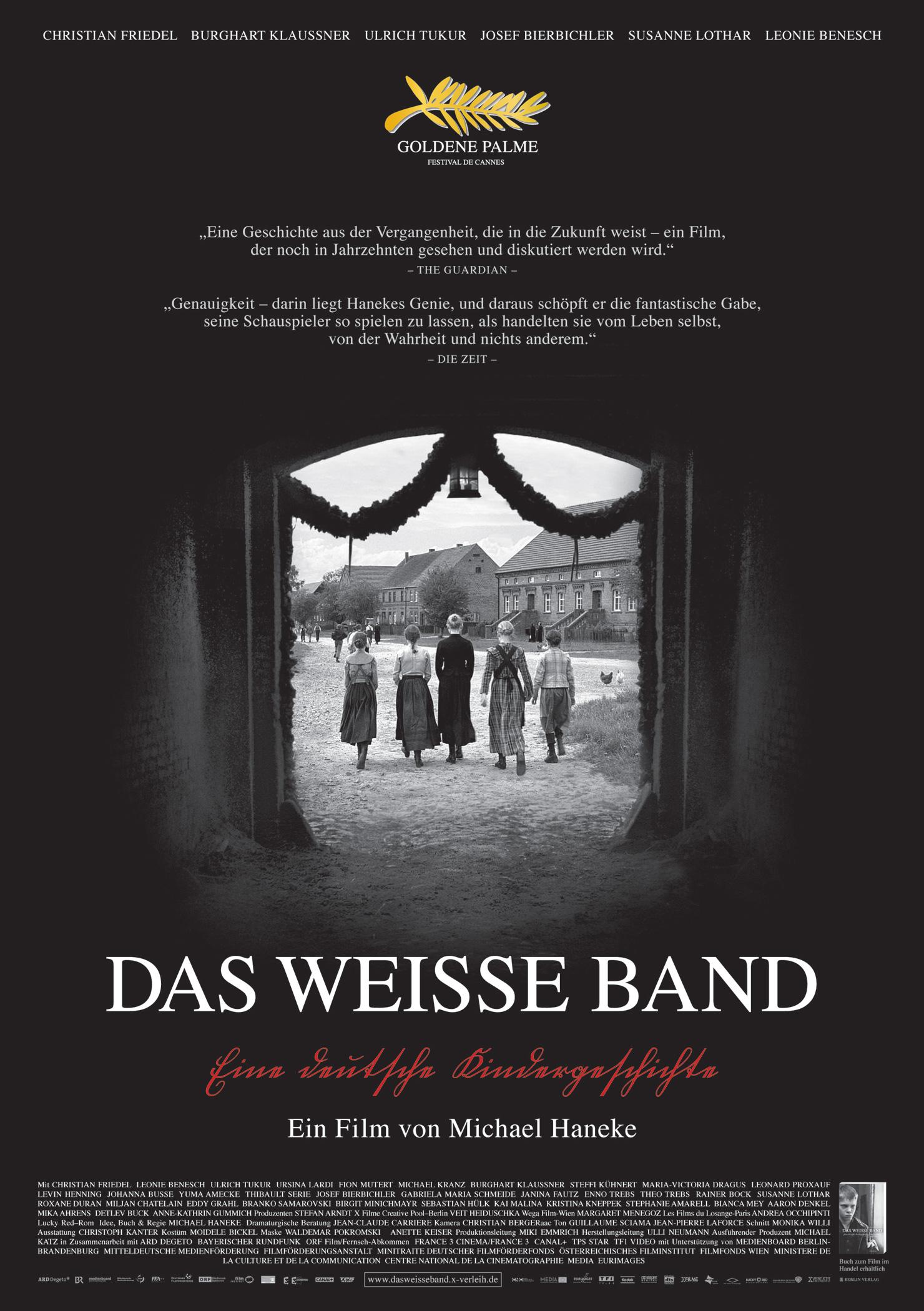 Filmplakat zu Das weiße Band