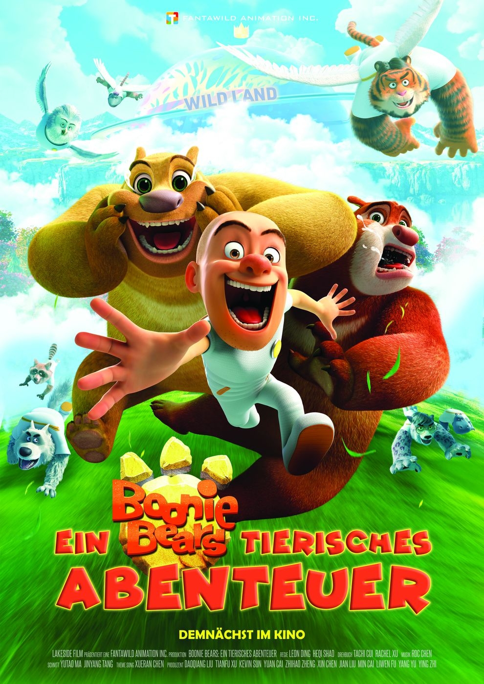 Filmplakat zu Boonie Bears: Ein tierisches Abenteuer