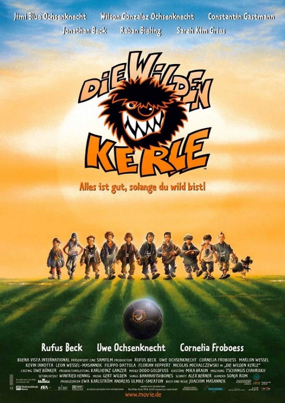 Filmplakat zu Die wilden Kerle