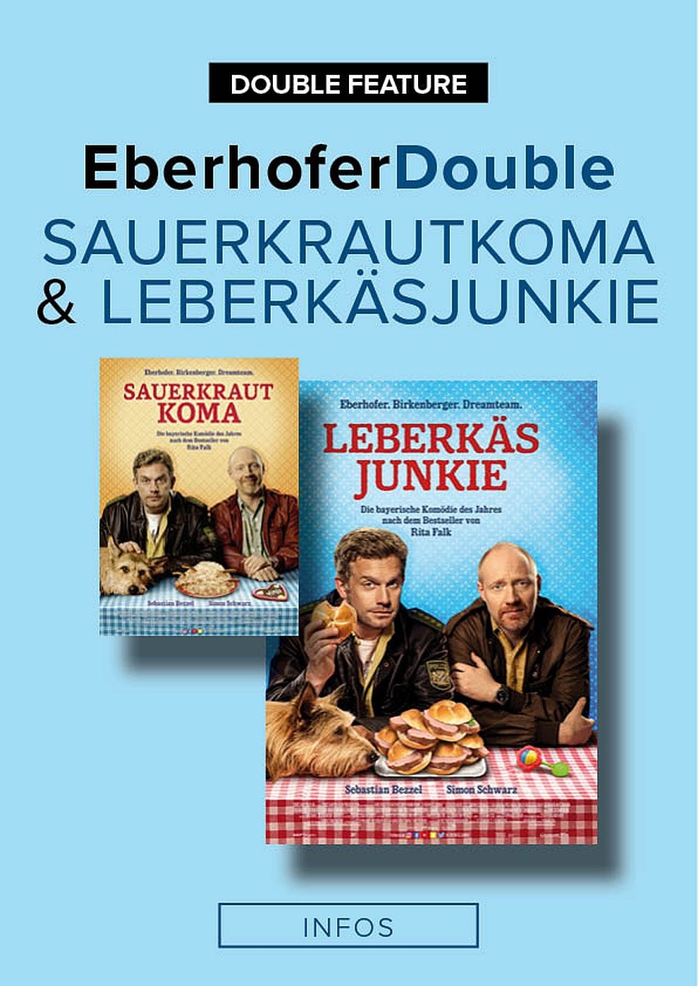 Filmplakat zu Sauerkrautkoma + Leberkäsjunkie