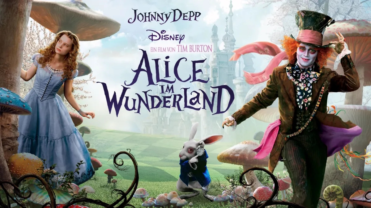 Szenenbild zu Alice im Wunderland (2010 Tim Burton)