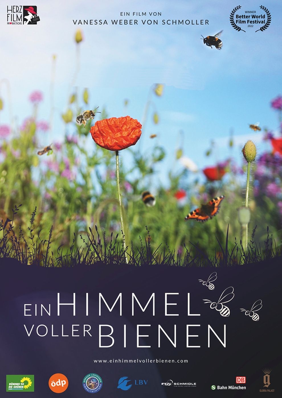 Filmplakat zu Ein Himmel voller Bienen