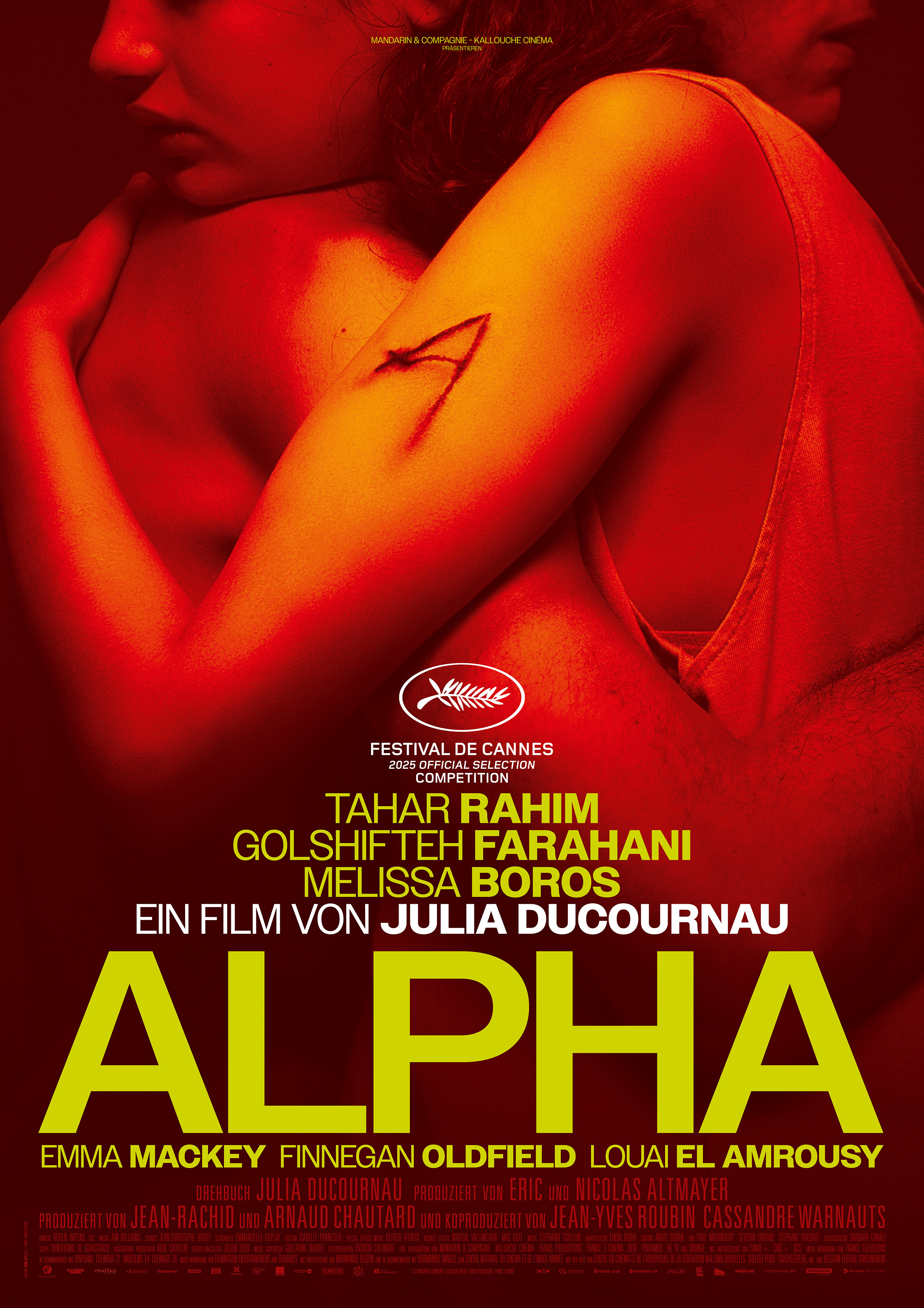 Filmplakat zu Alpha (dir. Ducournau)