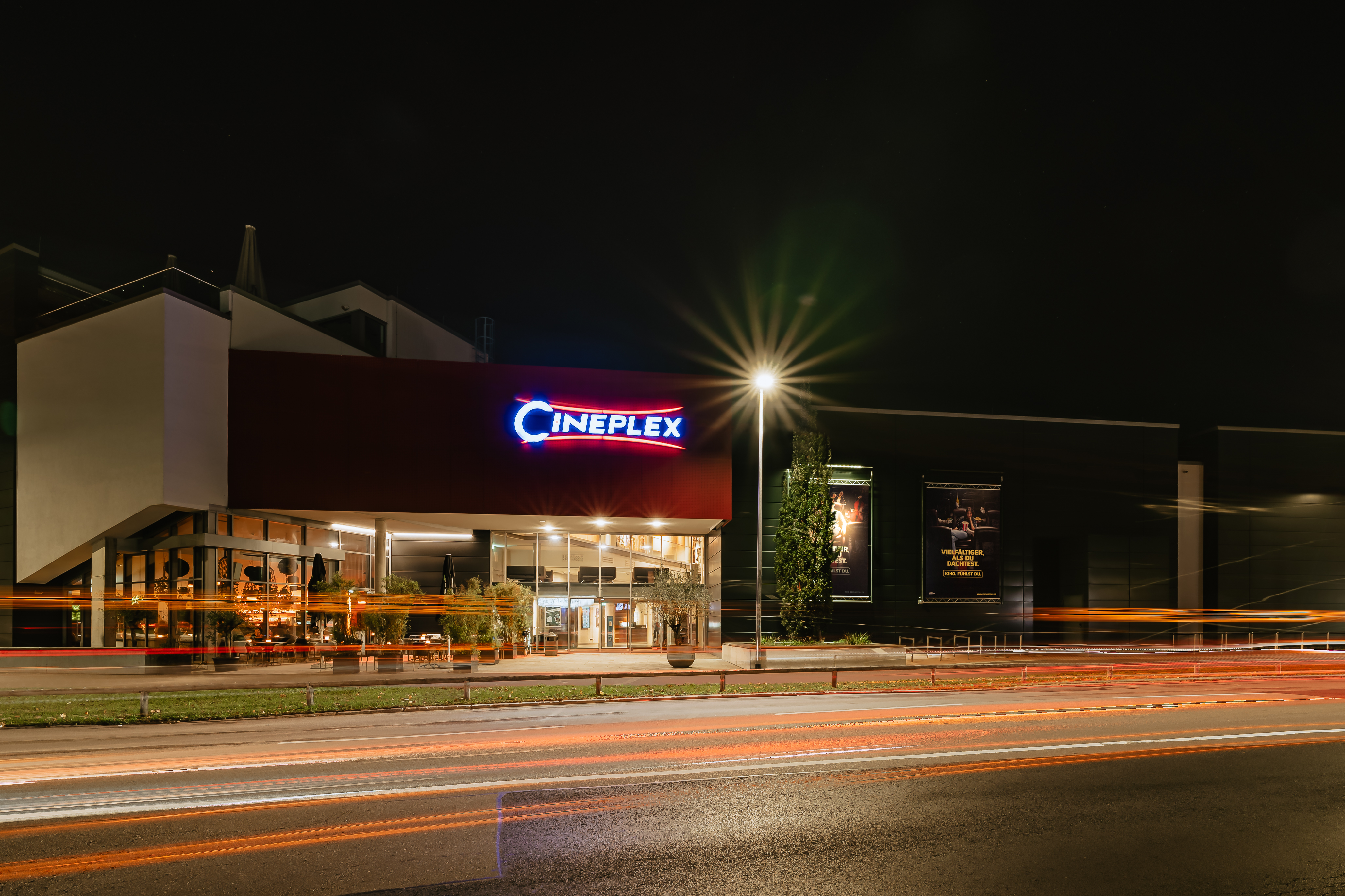 Cineplex Amberg Außenansicht Kino