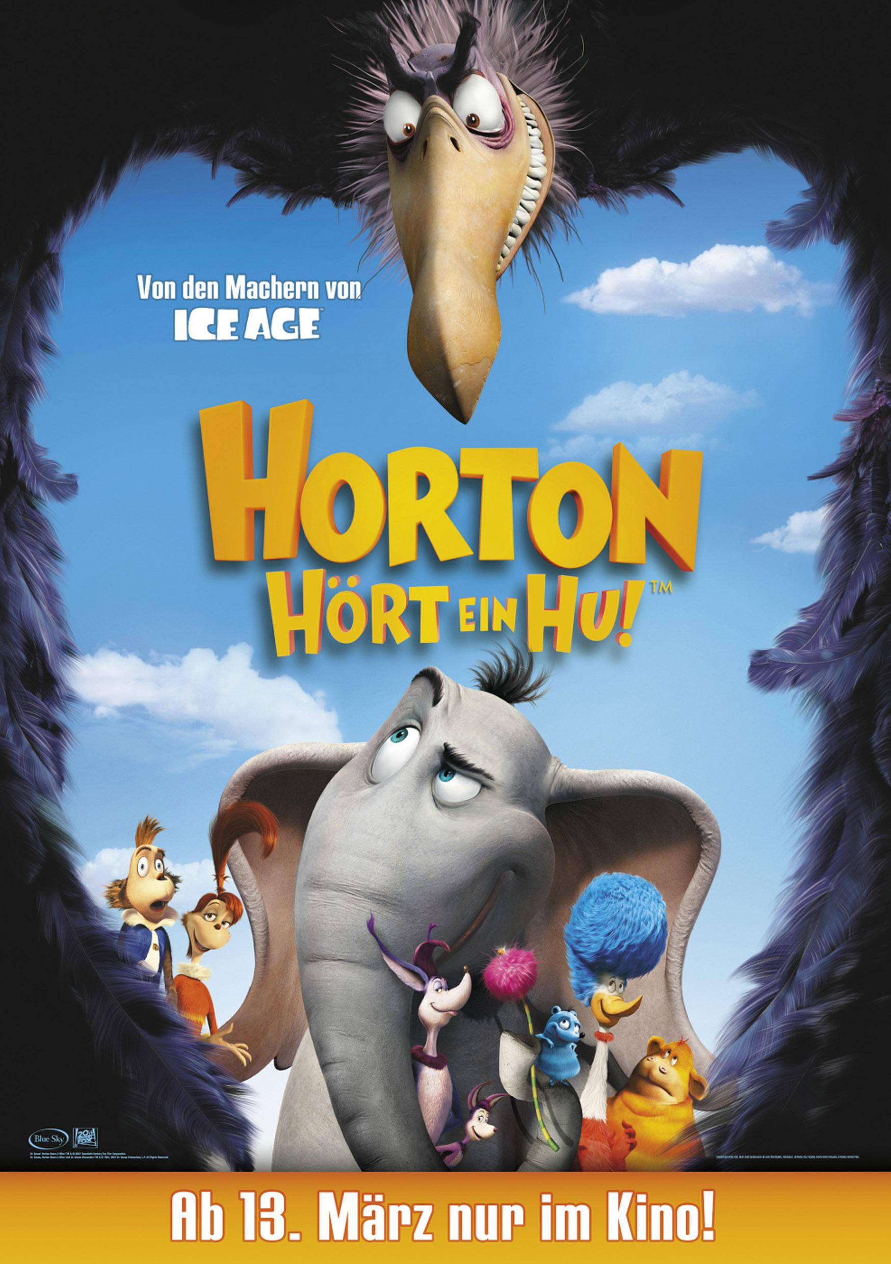 Filmplakat zu Horton hört ein Hu!