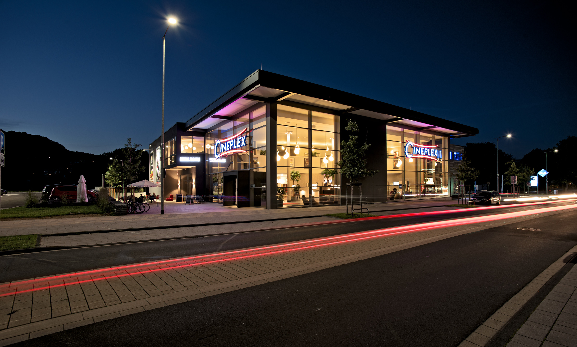 Außenansicht vom Cineplex Baunatal