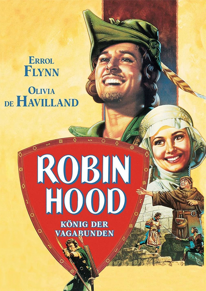Filmplakat zu Die Abenteuer des Robin Hood - König der Vagabunden