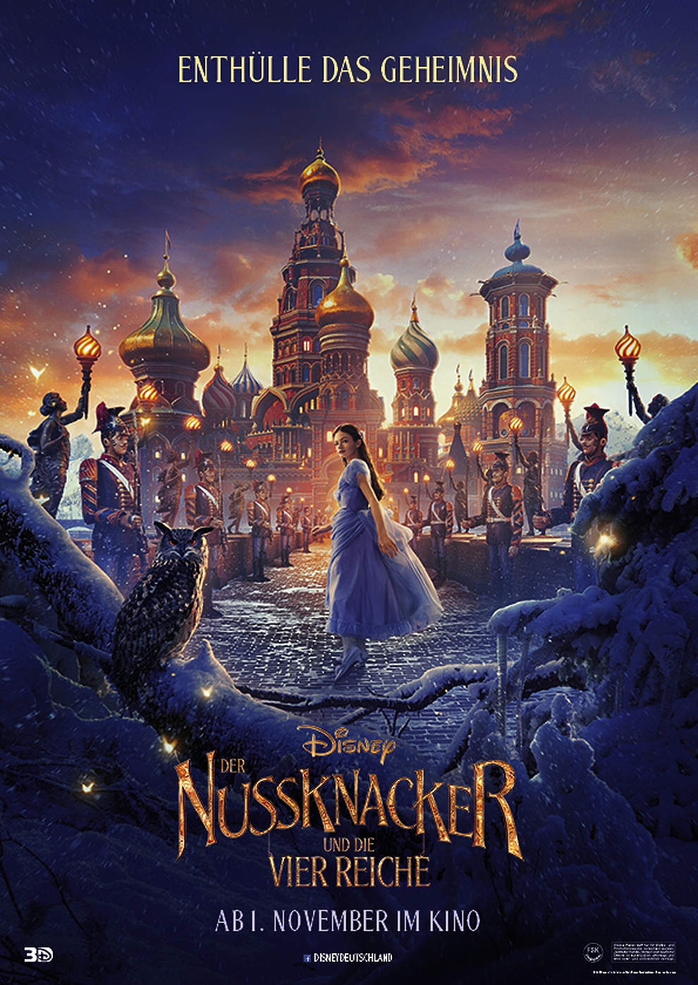 Filmplakat zu Der Nussknacker und die vier Reiche