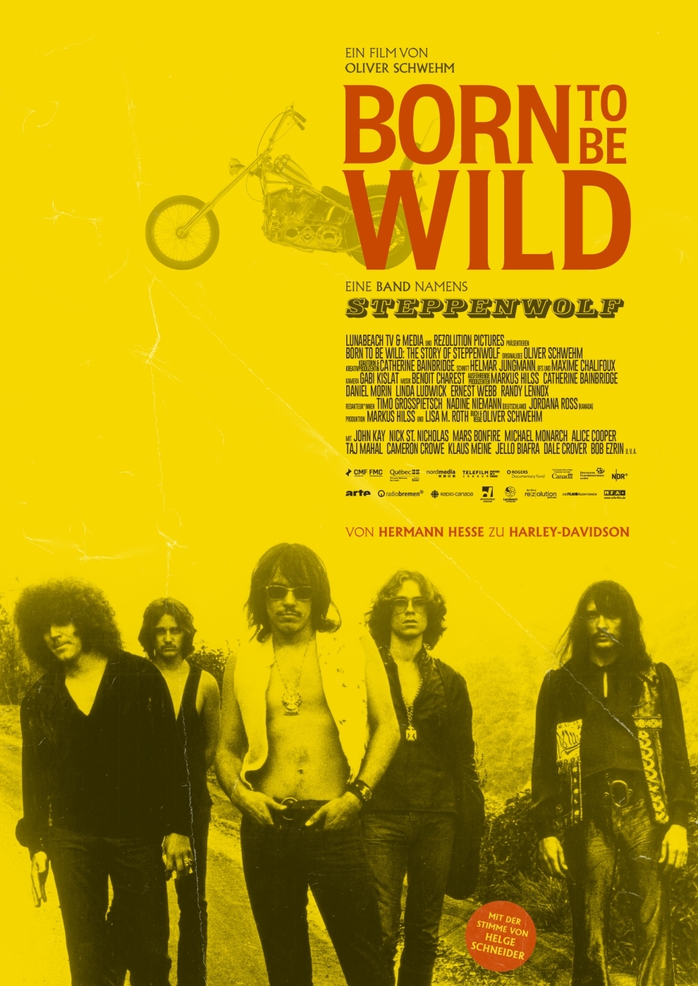 Filmplakat zu Born to be Wild - Eine Band namens Steppenwolf