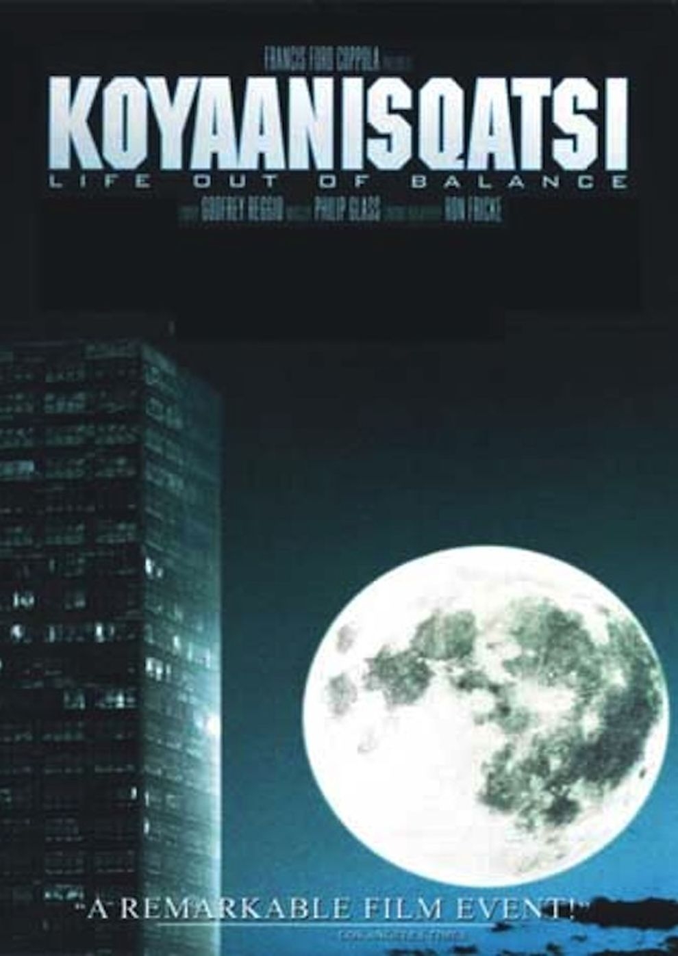 Filmplakat zu Koyaanisqatsi - Die Prophezeiung