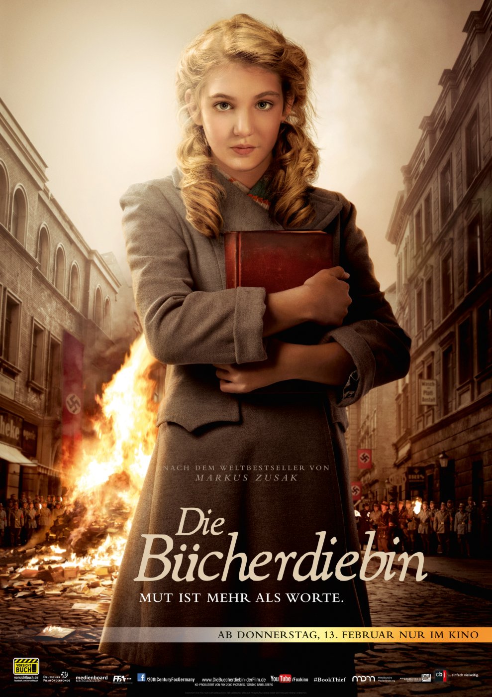 Filmplakat zu Die Bücherdiebin
