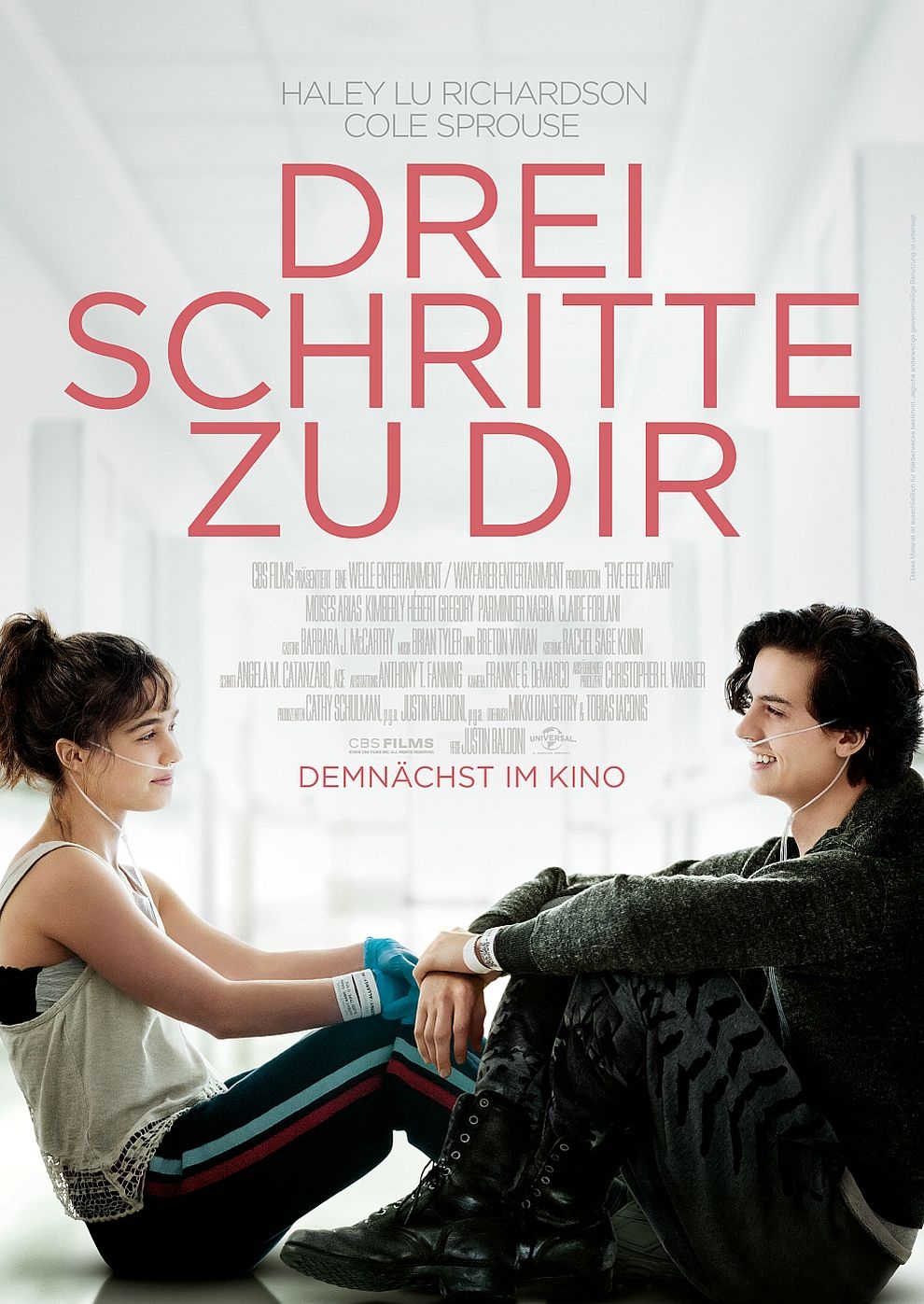 Filmplakat zu Drei Schritte zu dir
