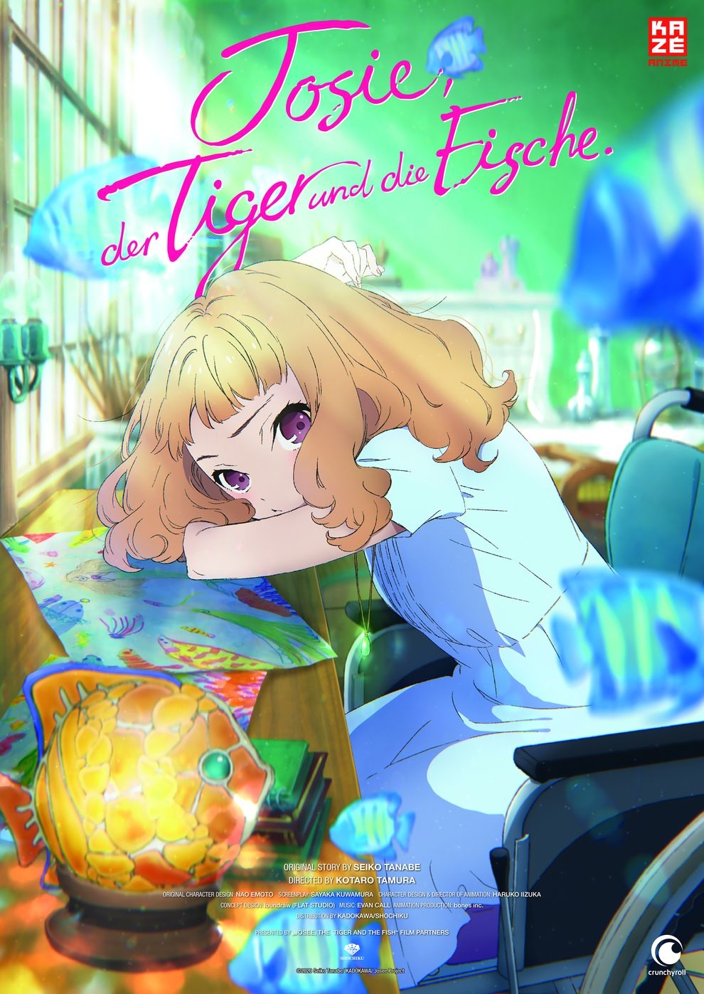Filmplakat zu Anime Night 2021: Josie, der Tiger und die Fische