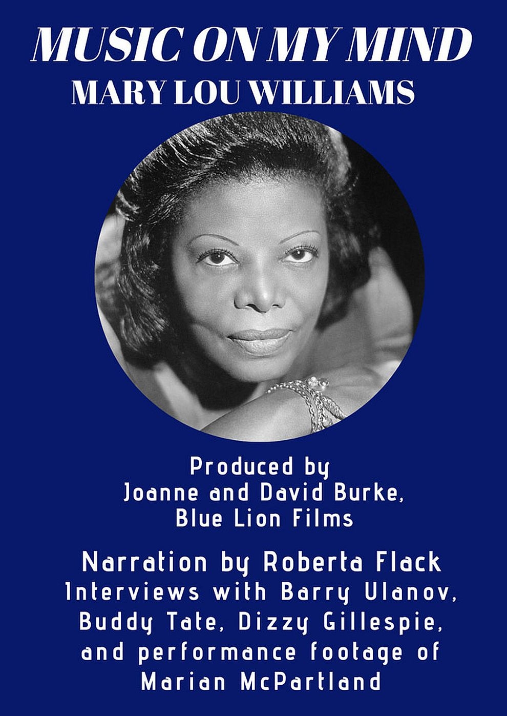 Filmplakat zu Mary Lou Williams - Music on My Mind