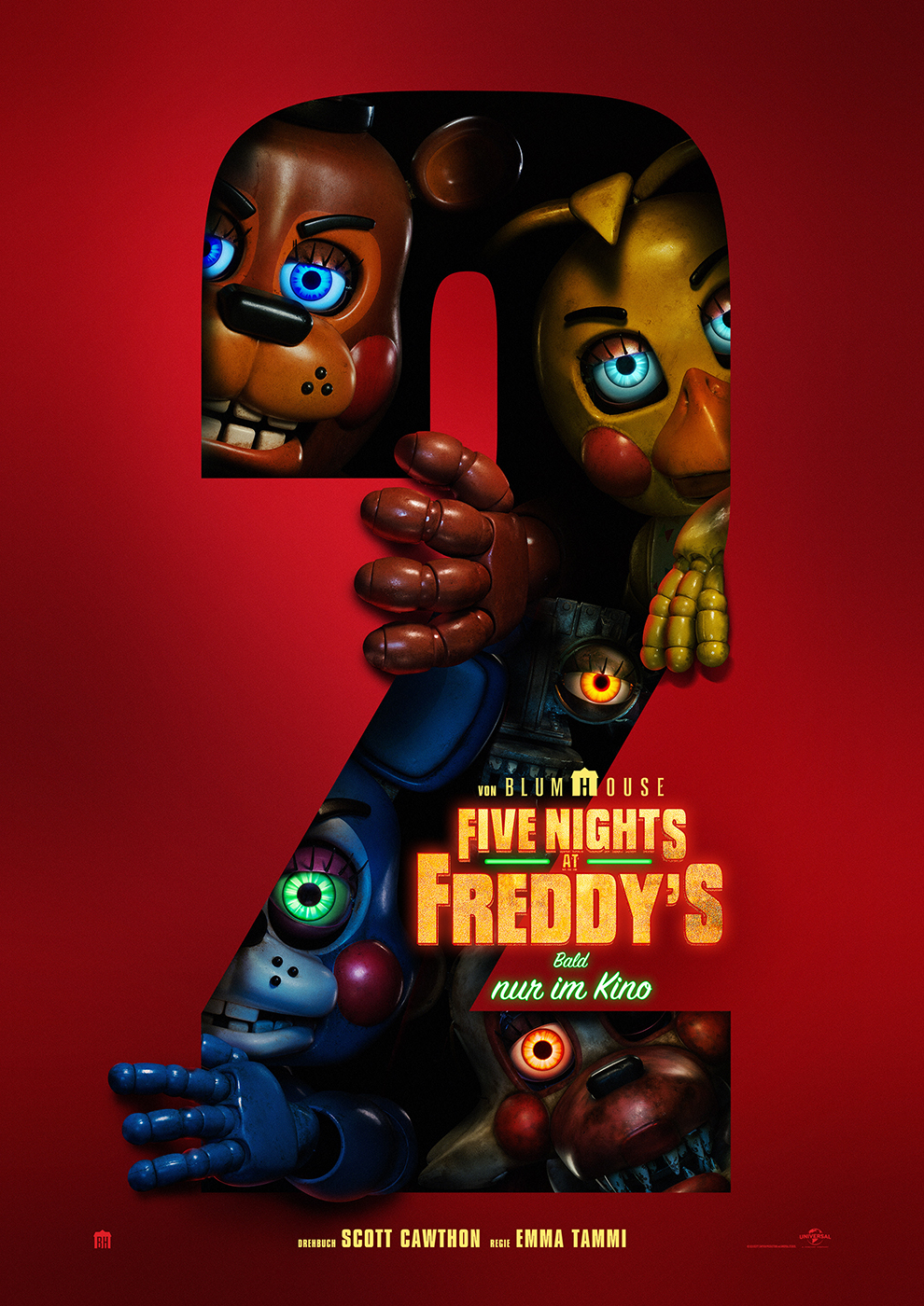 Filmplakat zu Five Nights at Freddy&#x27;s 2