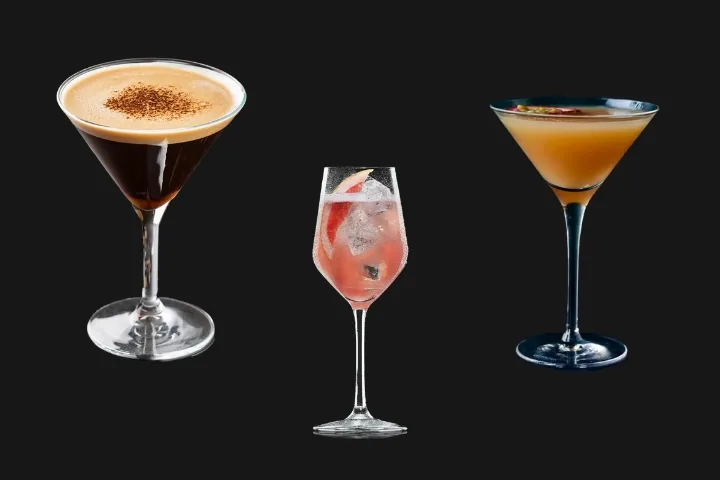 Espresso Martini, Sarti Spritz und Pornstar Martini