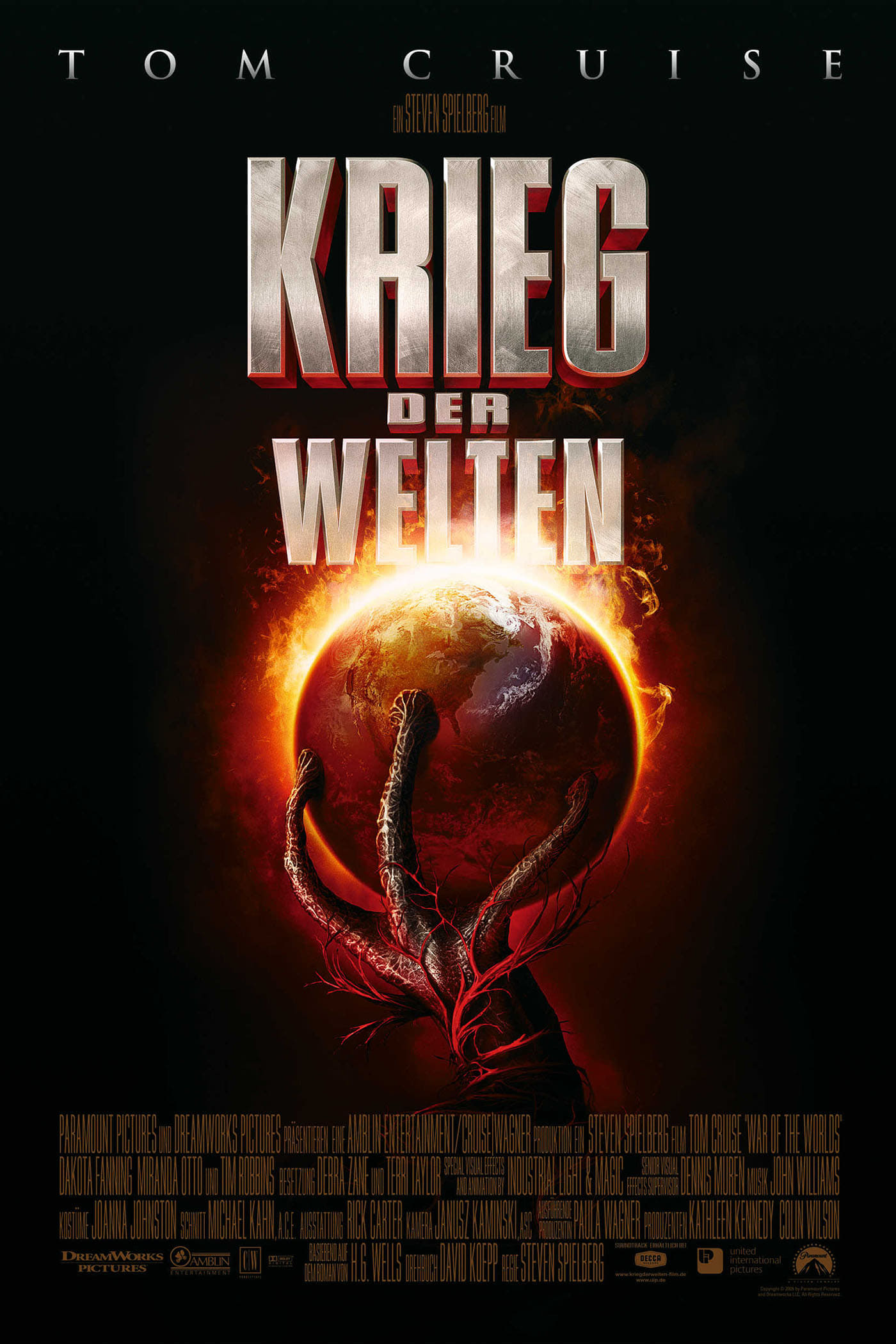 Filmplakat zu Krieg der Welten