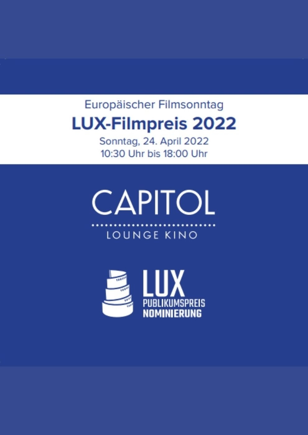 Filmplakat zu Lux Publikumspreis 2022