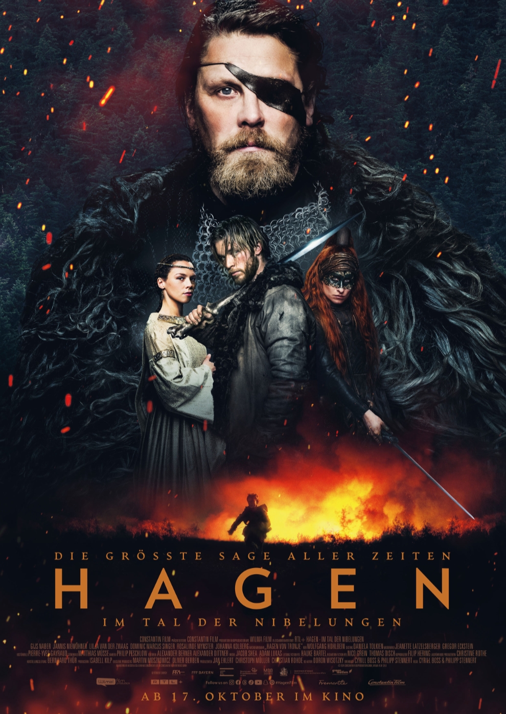Filmplakat zu Hagen - Im Tal der Nibelungen