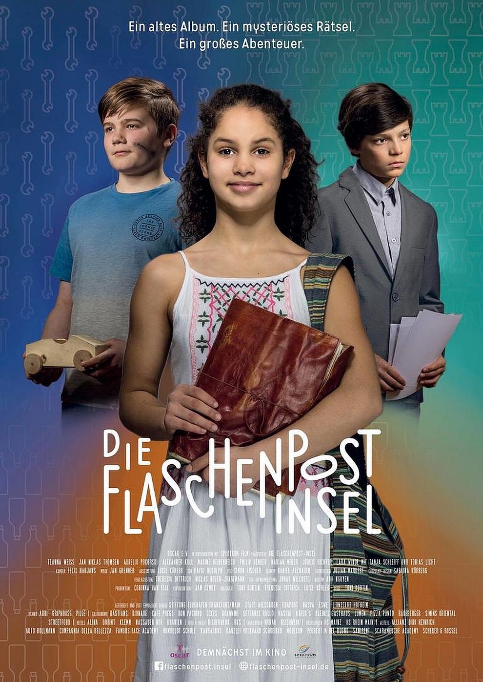 Filmplakat zu Die Flaschenpost-Insel