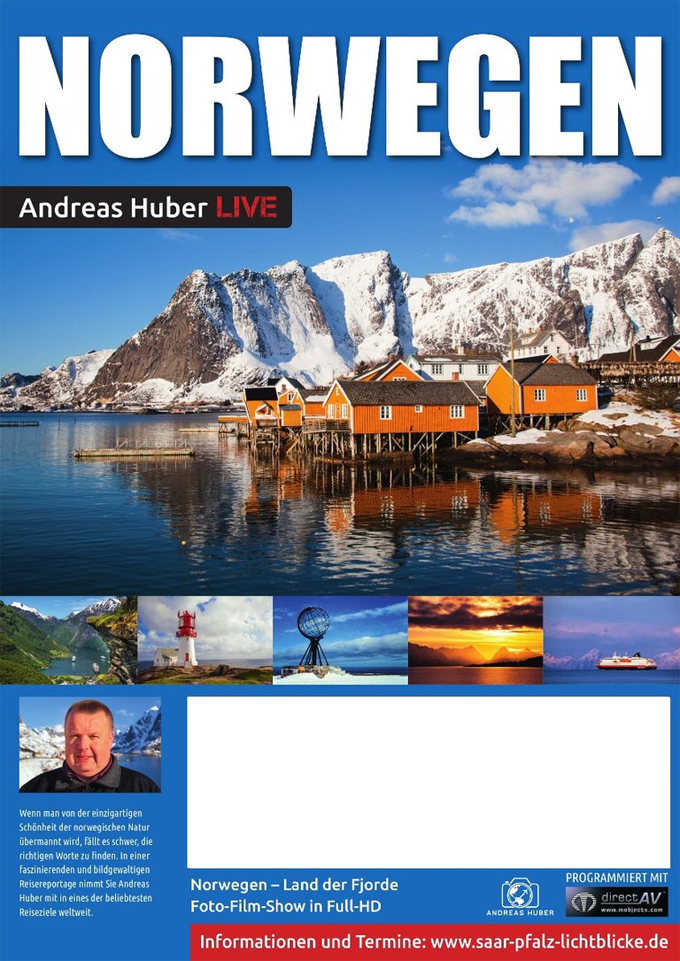 Filmplakat zu Norwegen - Land der Fjorde