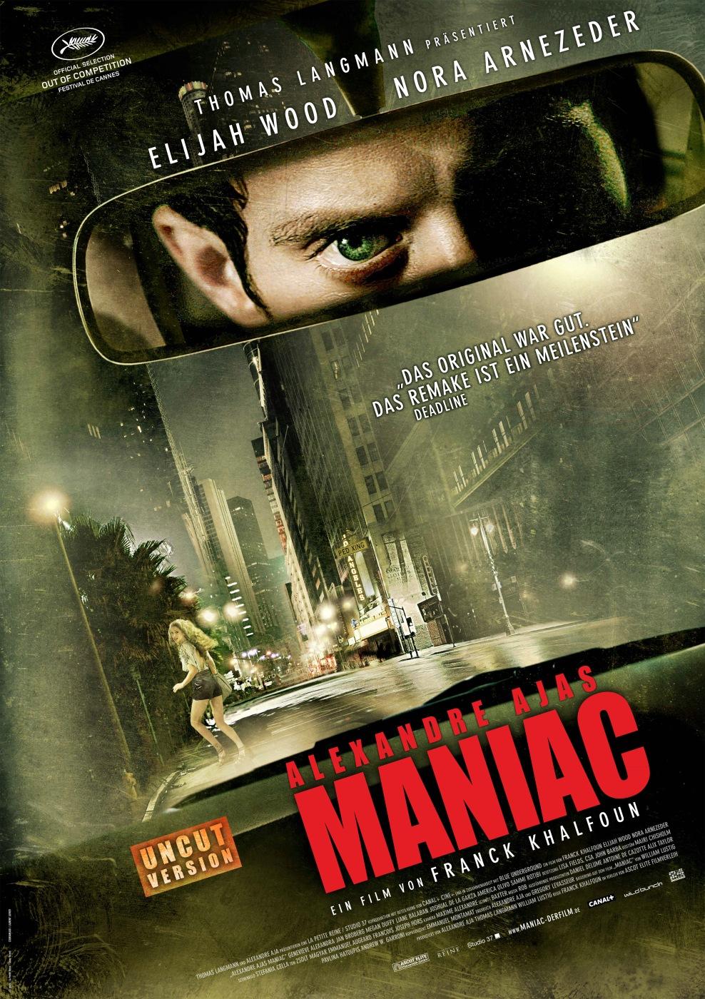 Filmplakat zu Alexandre Ajas Maniac