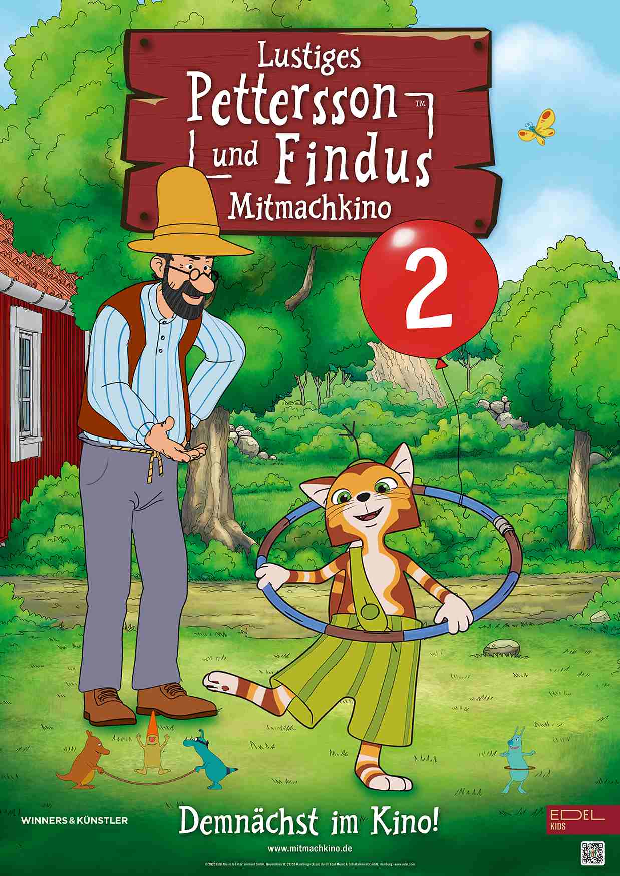 Filmplakat zu Lustiges Pettersson und Findus Mitmachkino 2 (2026)