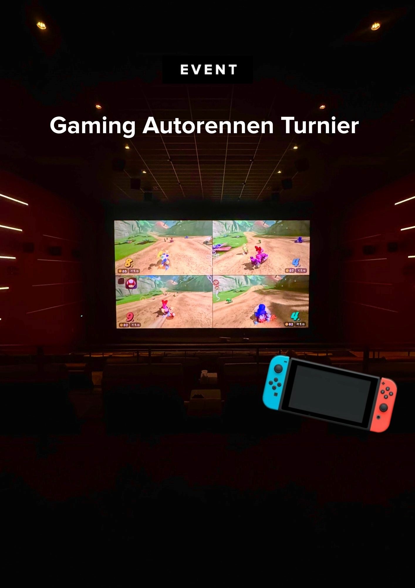Filmplakat zu Gaming Autorennen Turnier 2026