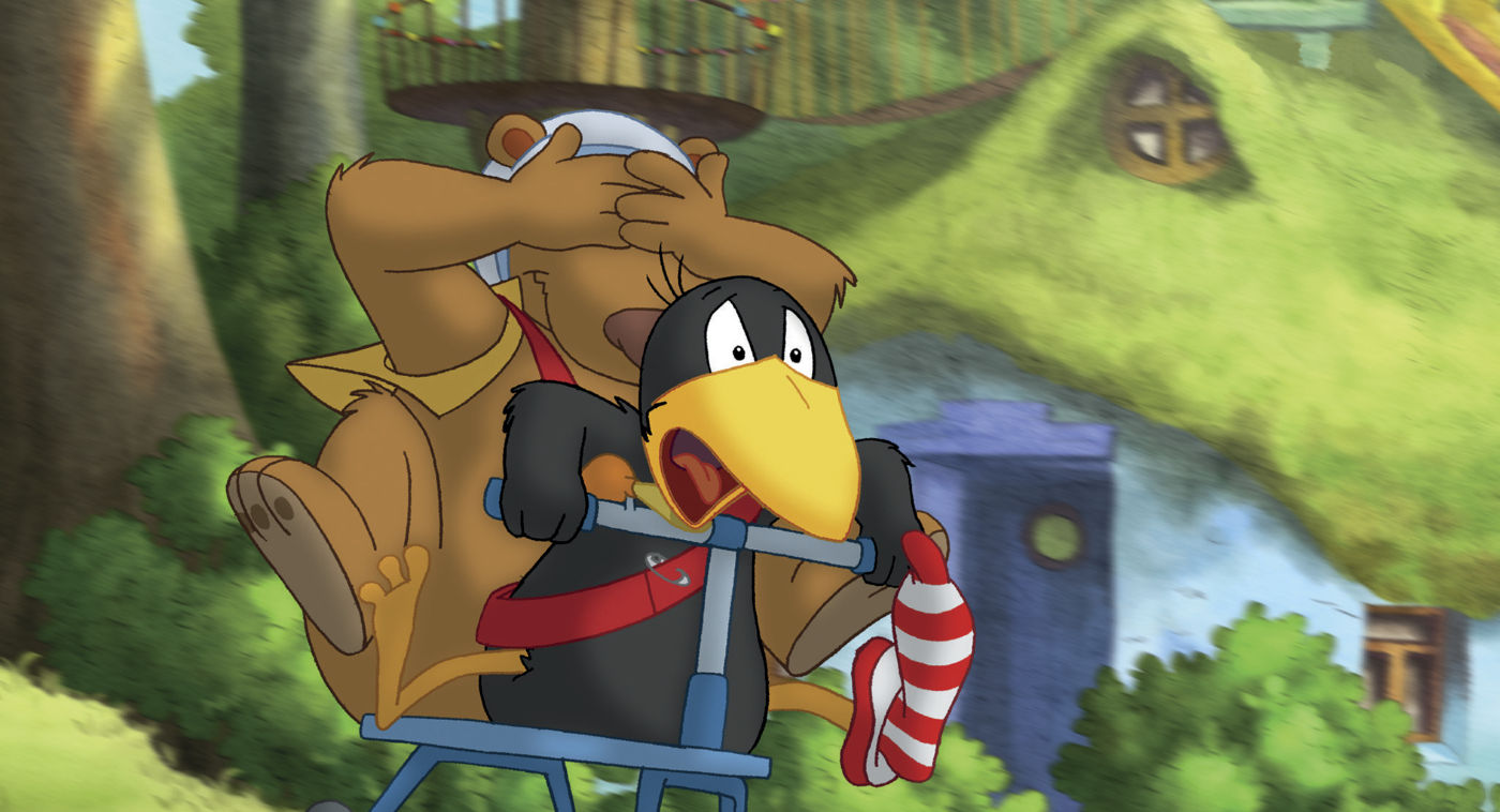 Szenenbild zu Der kleine Rabe Socke